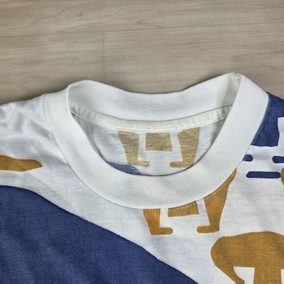 Vintage Pumas UNAM Mexico Soccer Football Single Stitch AOP Shirt Size Large - Picture 3 of 13